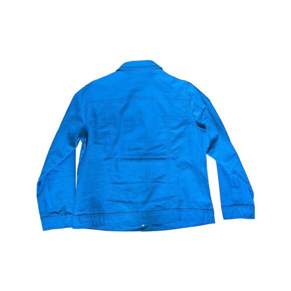 Vintage Y2K Bright Rainbow Embellished Denim Jacket Large Pride Month Kidcore - Picture 3 of 5